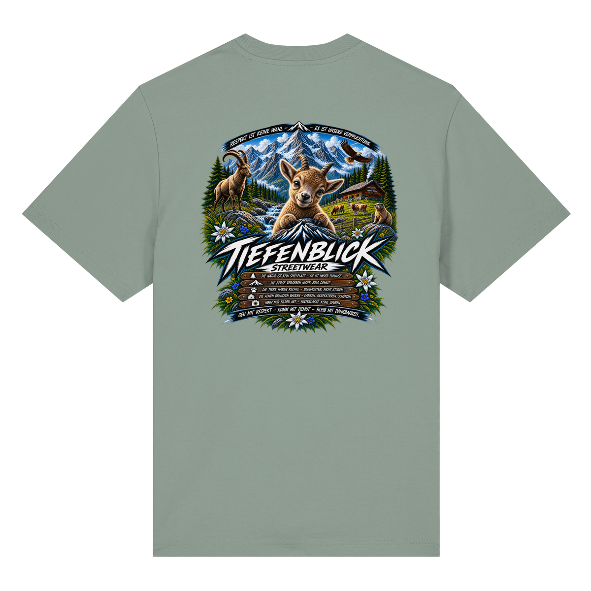 Tiefenblick Respekt Edition - Organic Heavy Shirt