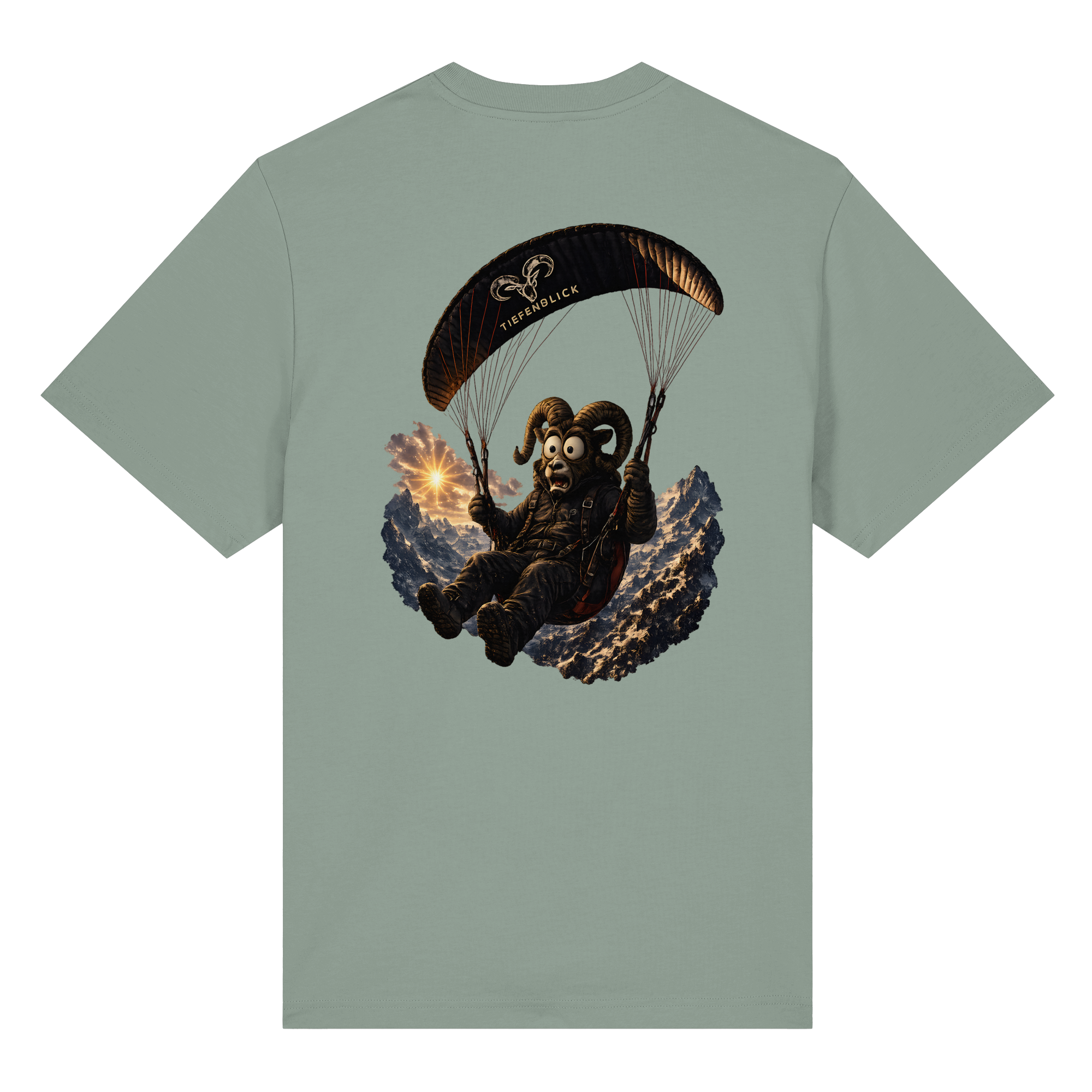Tiefenblick Paraglider (Frau) - Organic Heavy Shirt