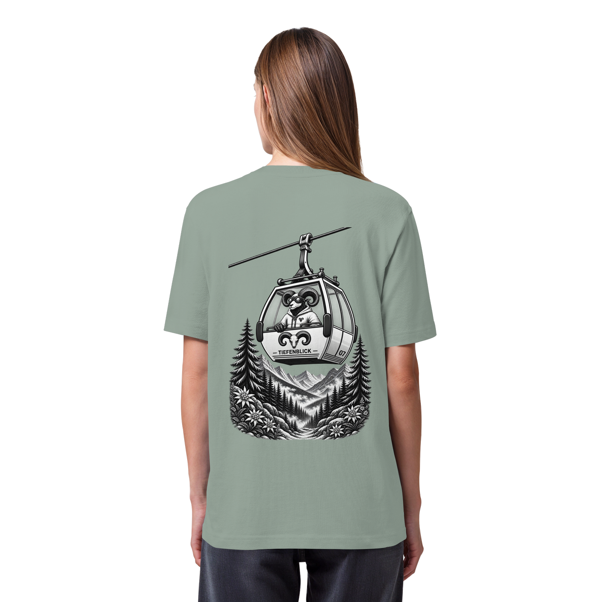 Tiefenblick Gondel Fun  - Organic Heavy Shirt