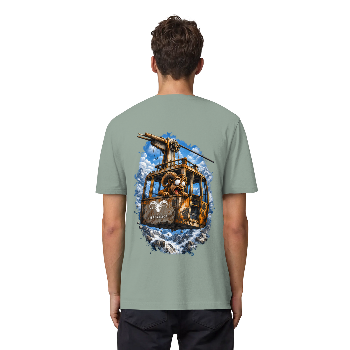 Tiefenblick Adrenalin Gondel Fun - Organic Heavy Shirt