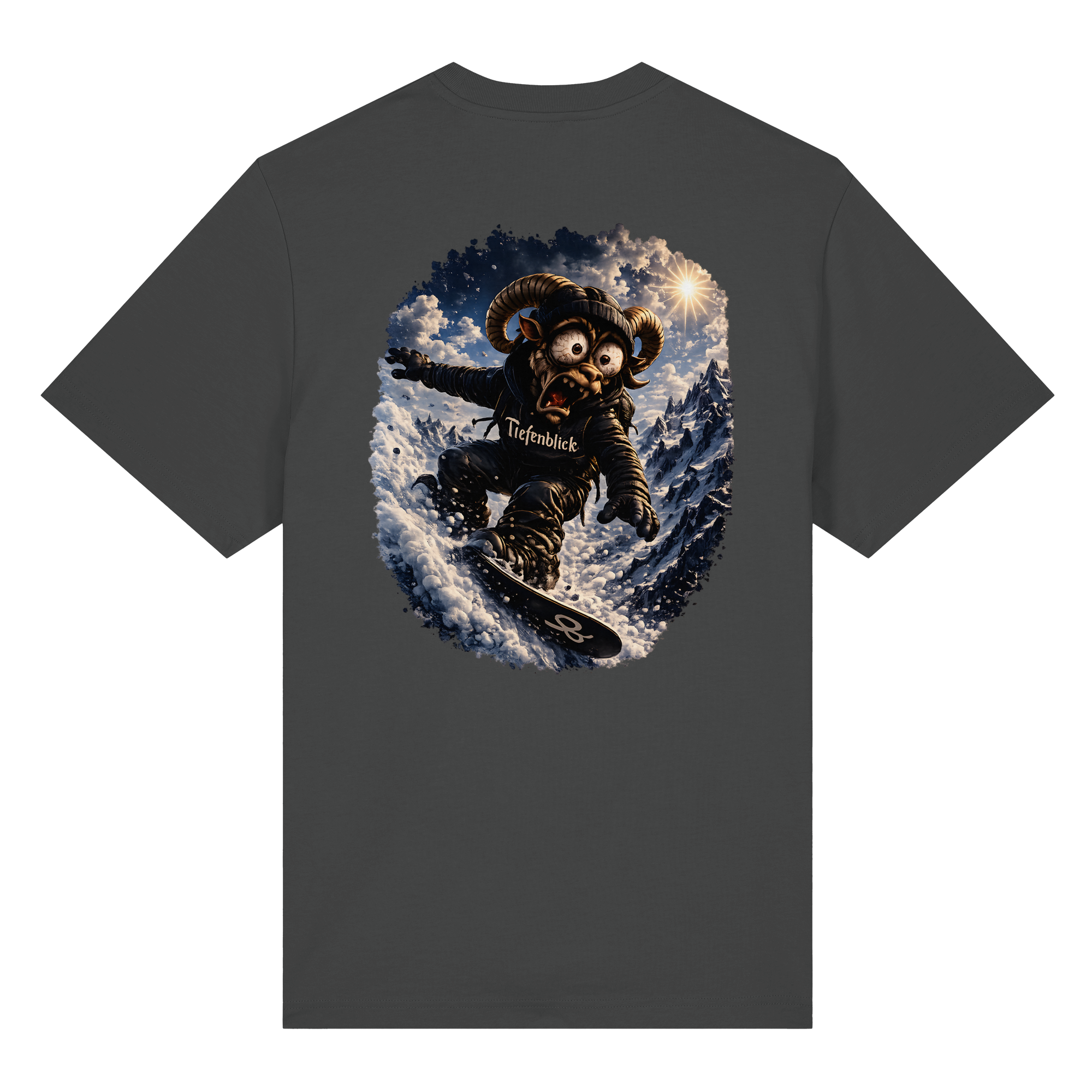 Tiefenblick Snowboarden  - Organic Heavy Shirt