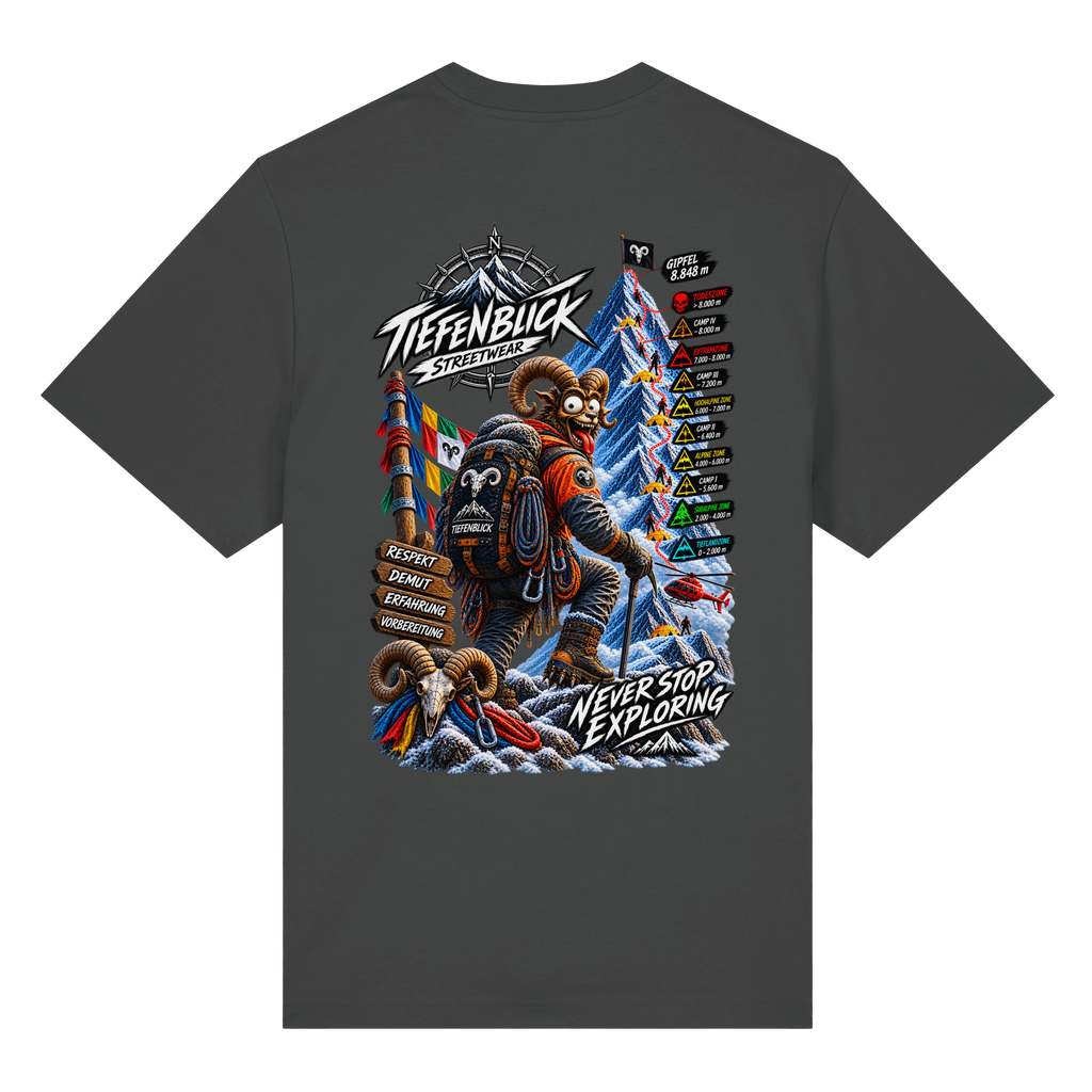 Tiefenblick Todeszone Fun - Organic Heavy Shirt