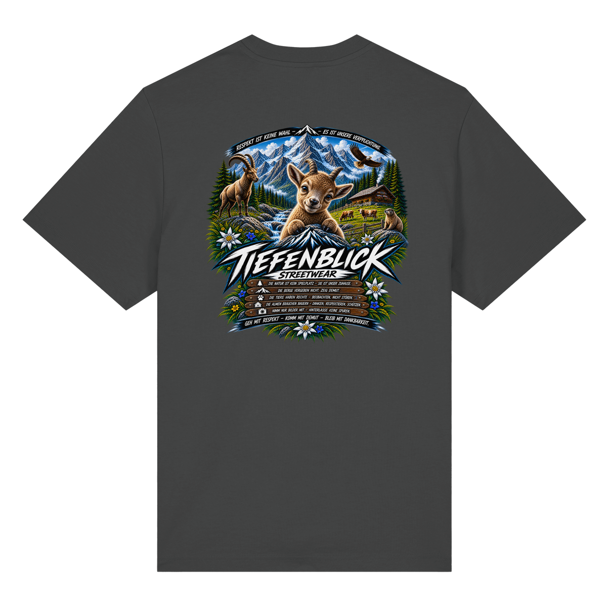Tiefenblick Respekt Edition - Organic Heavy Shirt