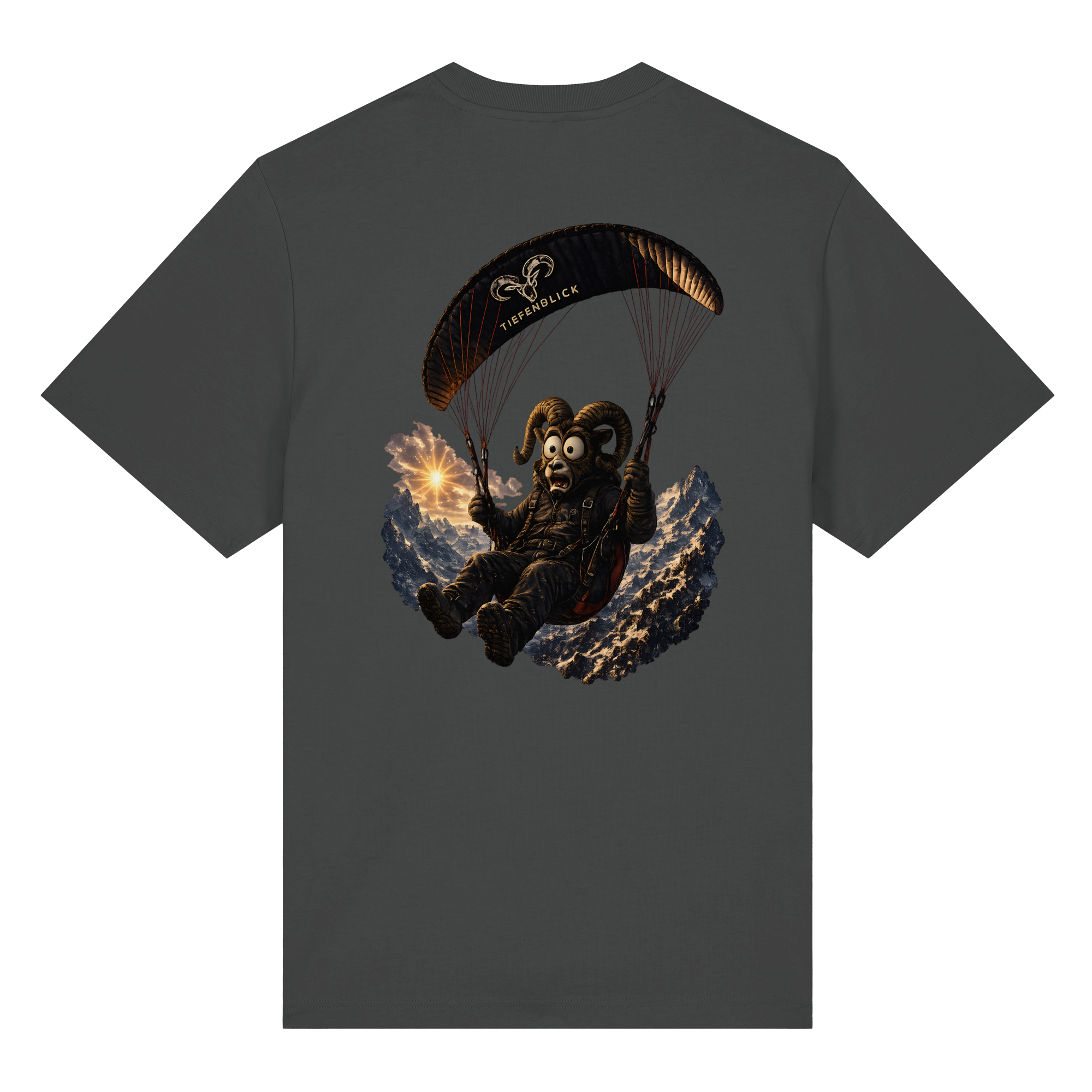 Tiefenblick Paraglider (Frau) - Organic Heavy Shirt