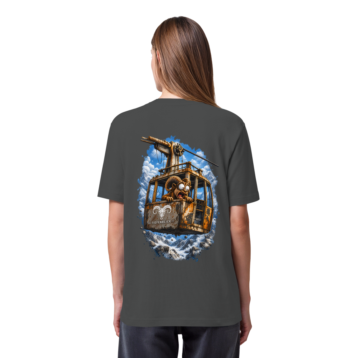 Tiefenblick Adrenalin Gondel Fun - Organic Heavy Shirt