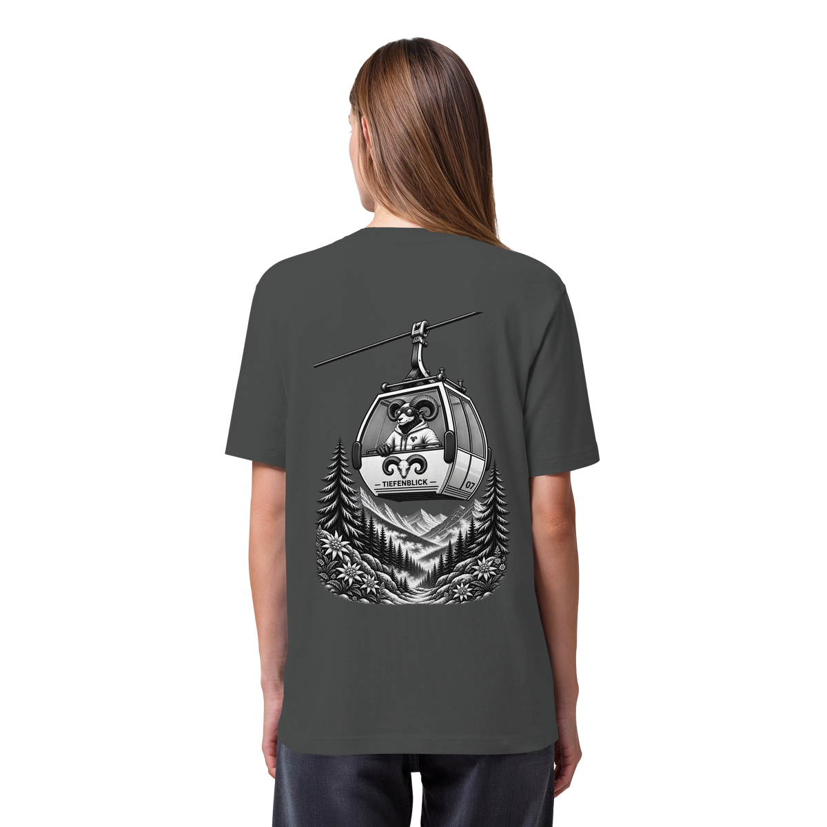 Tiefenblick Gondel Fun  - Organic Heavy Shirt