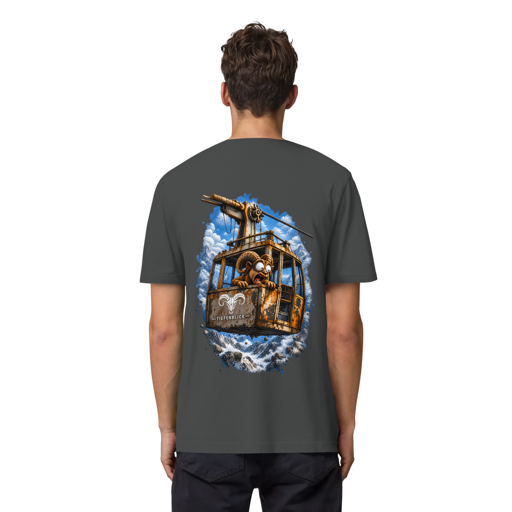 Tiefenblick Adrenalin Gondel Fun - Organic Heavy Shirt