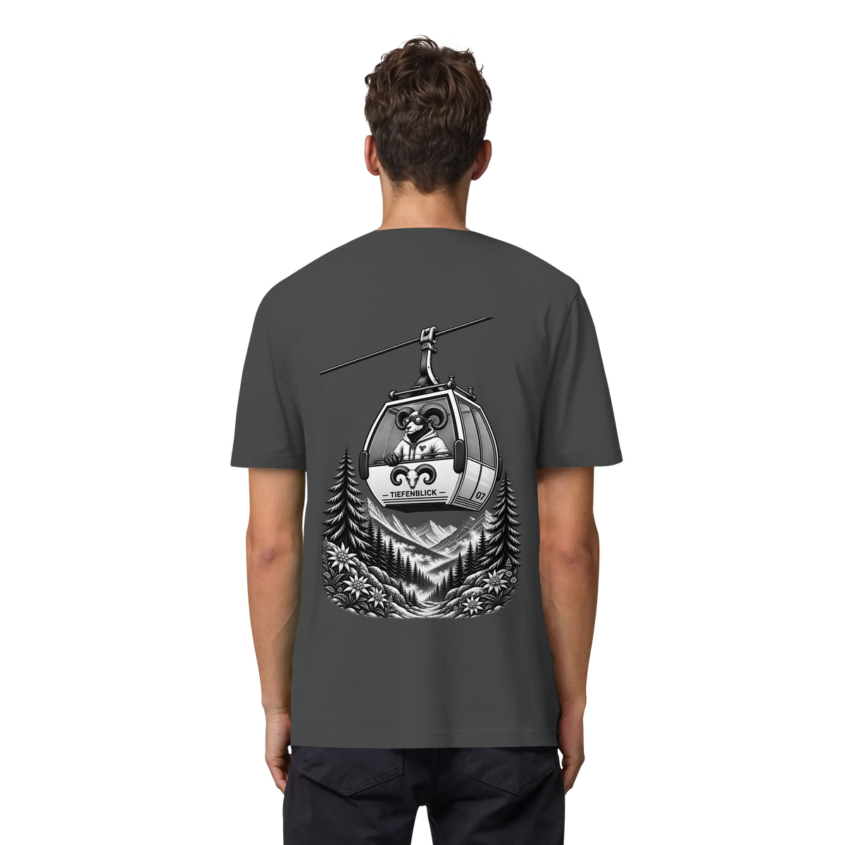 Tiefenblick Gondel Fun  - Organic Heavy Shirt