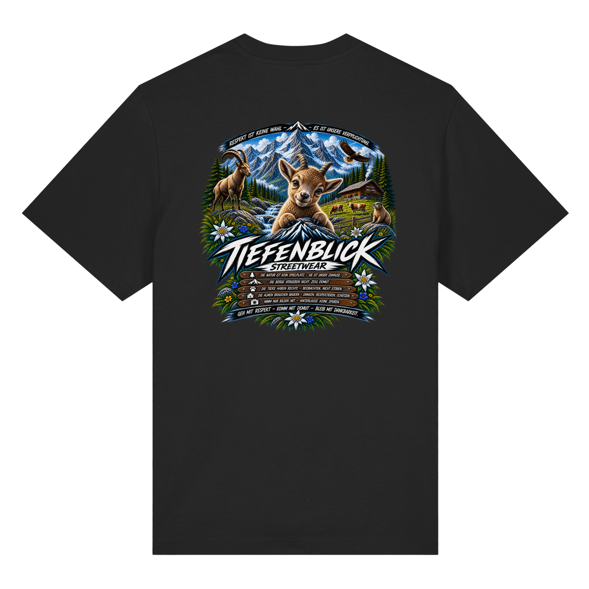Tiefenblick Respekt Edition - Organic Heavy Shirt