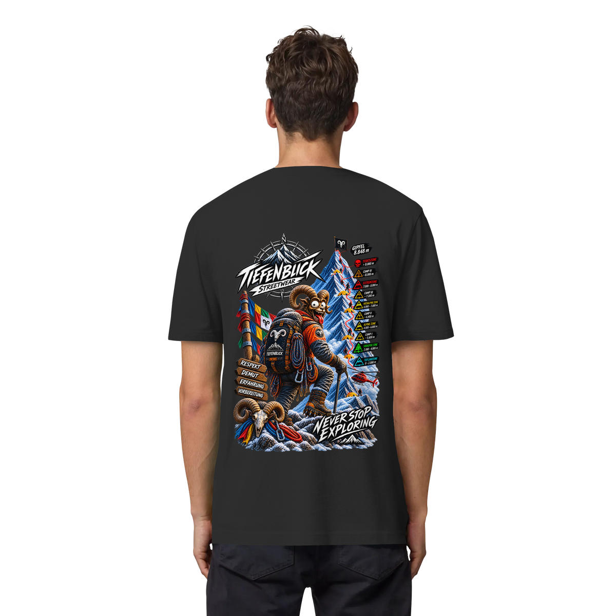 Tiefenblick Todeszone Fun - Organic Heavy Shirt