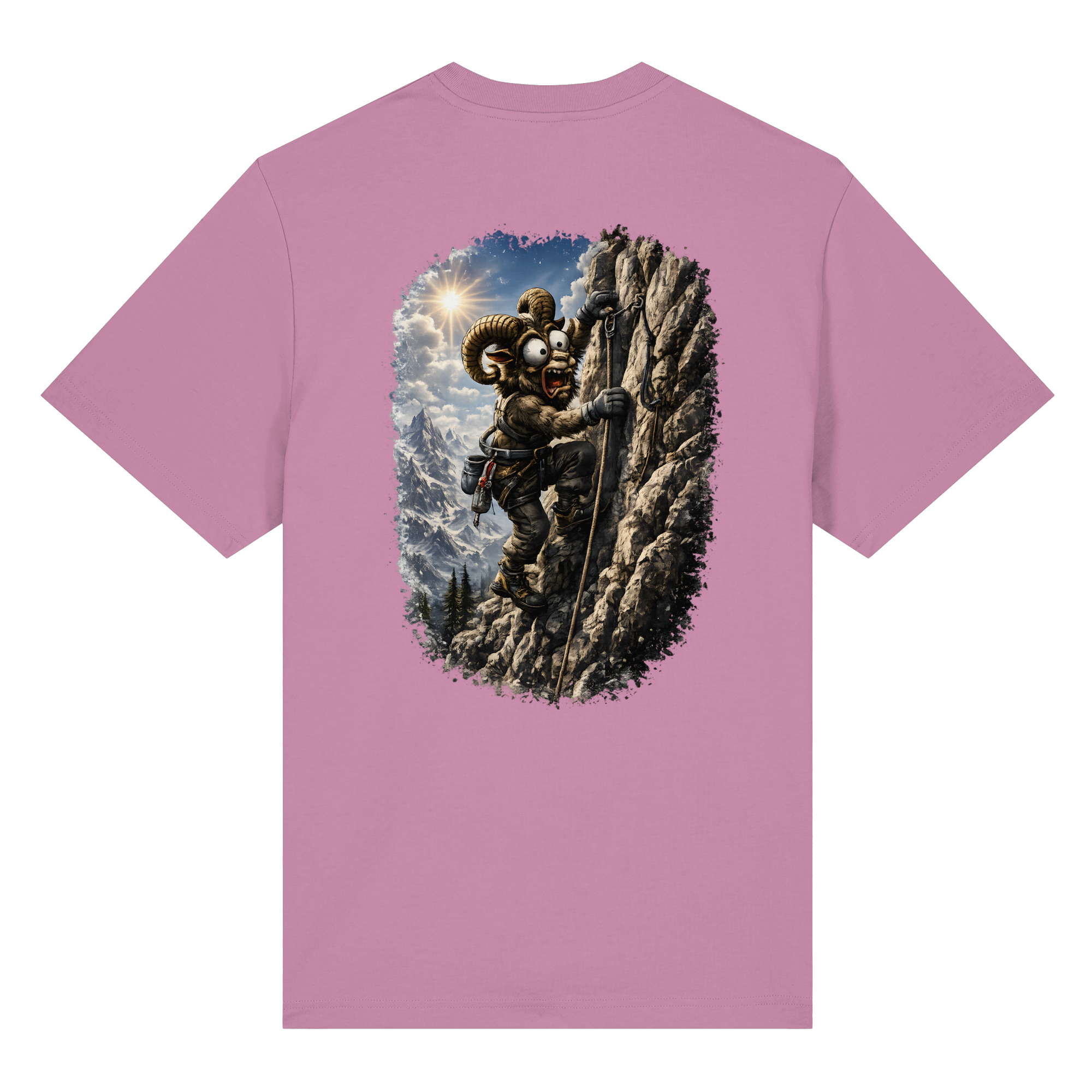 Tiefenblick T Shirt Klettern - Organic Heavy Shirt