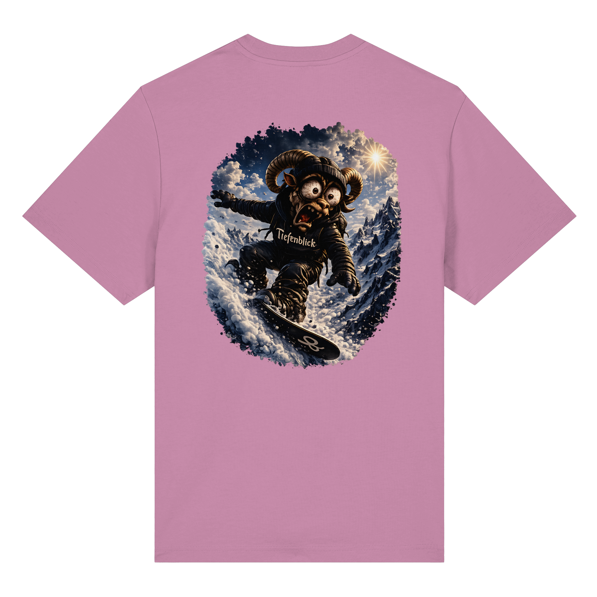 Tiefenblick Snowboarden  - Organic Heavy Shirt