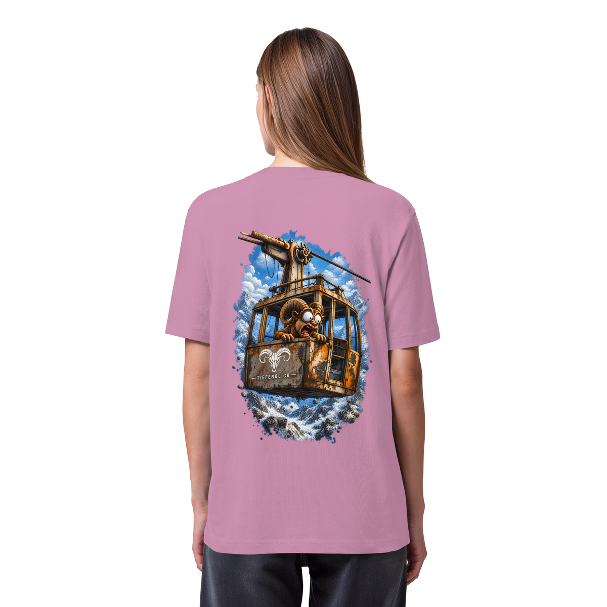 Tiefenblick Adrenalin Gondel Fun - Organic Heavy Shirt
