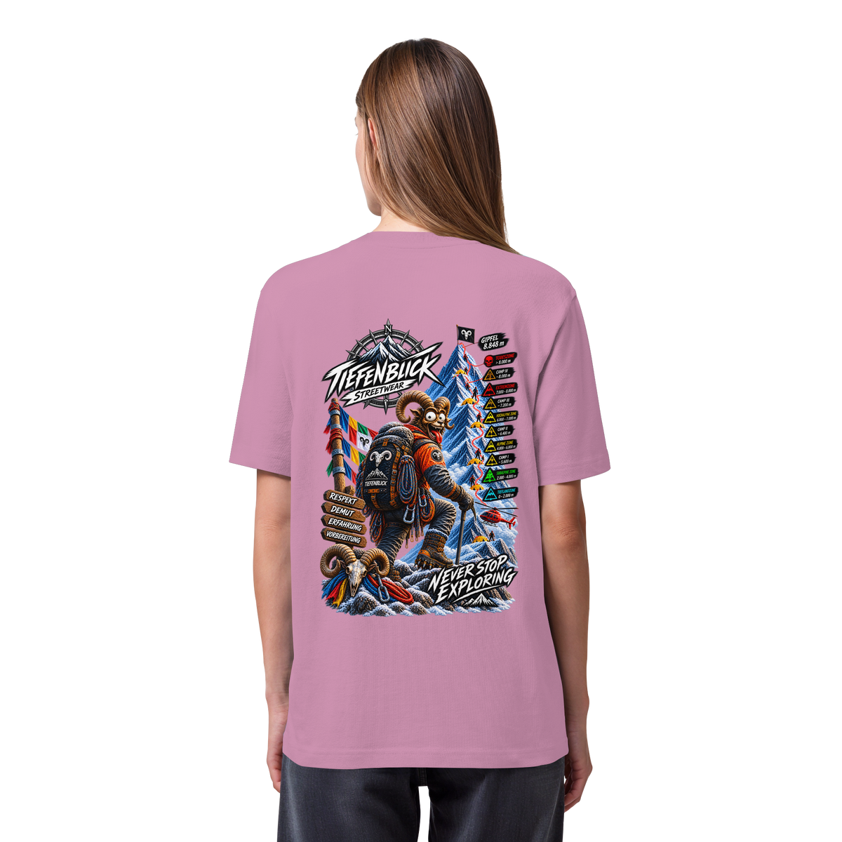 Tiefenblick Todeszone Fun - Organic Heavy Shirt