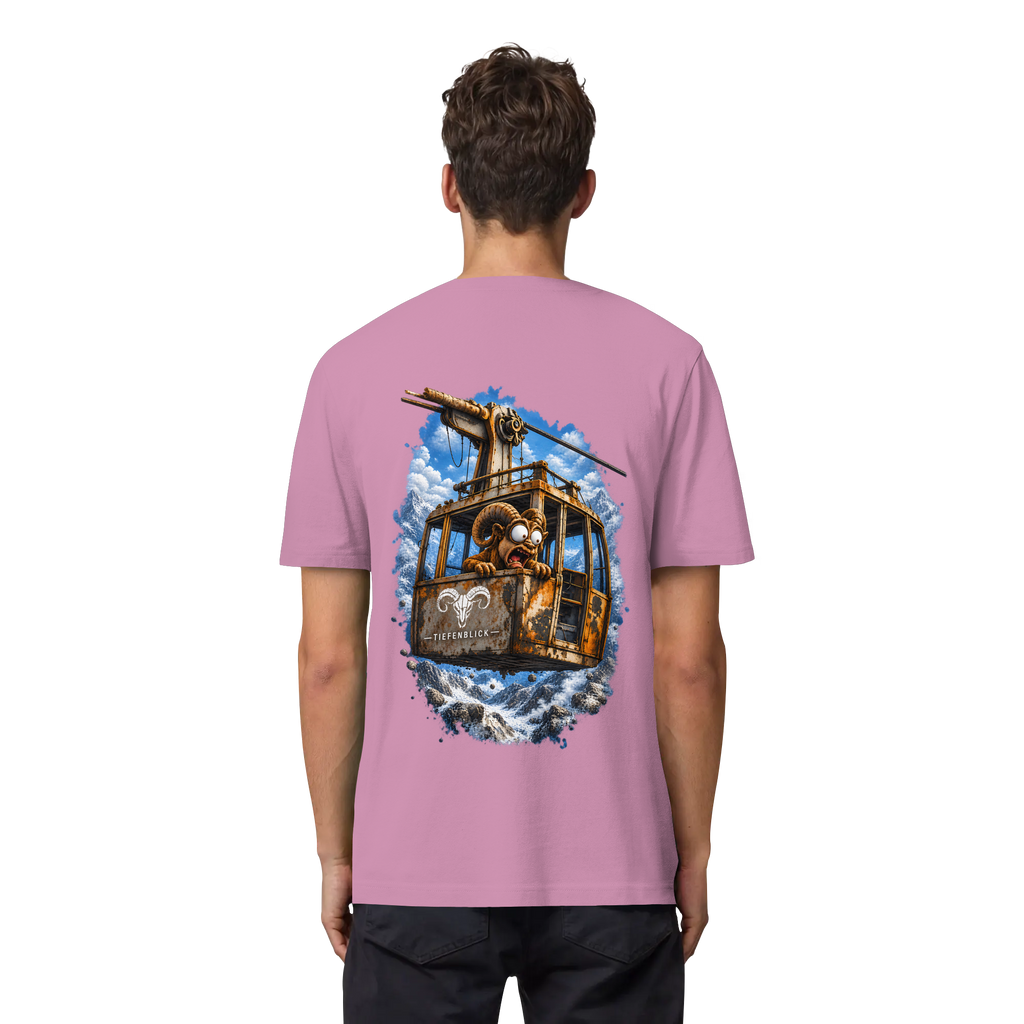 Tiefenblick Adrenalin Gondel Fun - Organic Heavy Shirt