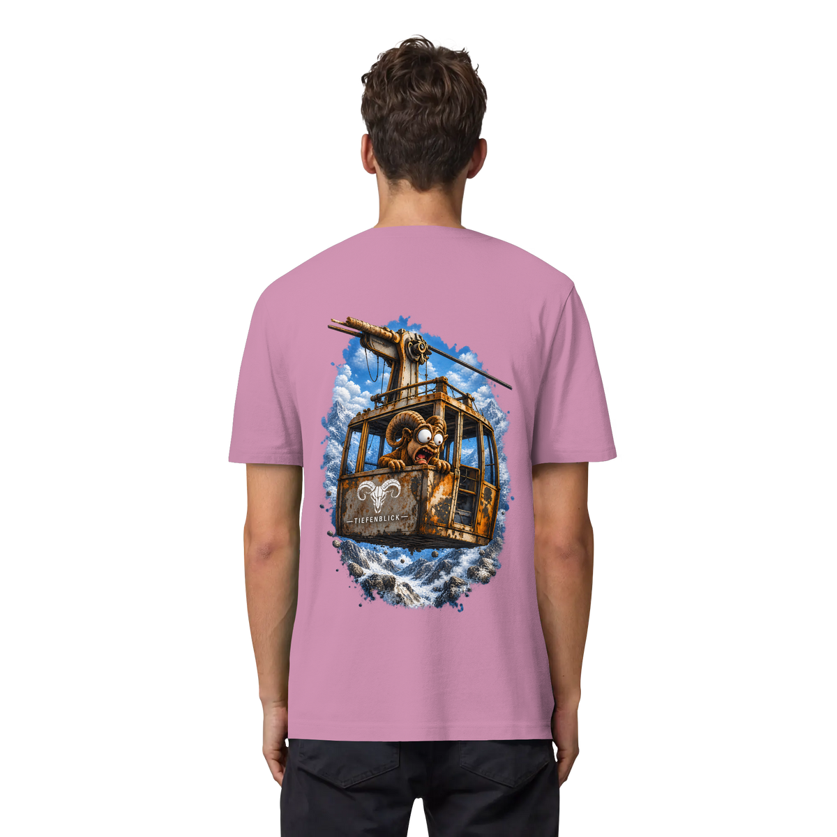 Tiefenblick Adrenalin Gondel Fun - Organic Heavy Shirt