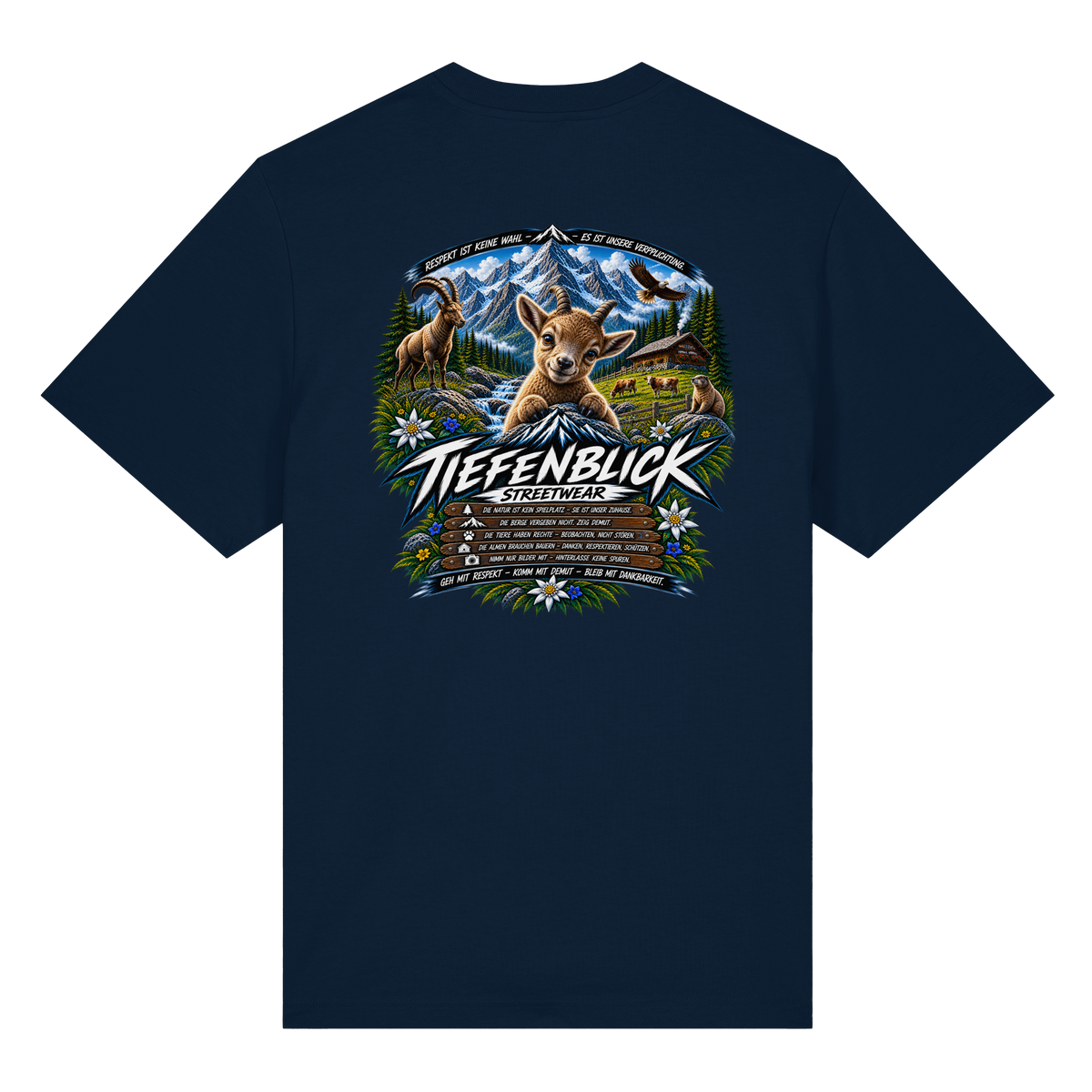 Tiefenblick Respekt Edition - Organic Heavy Shirt