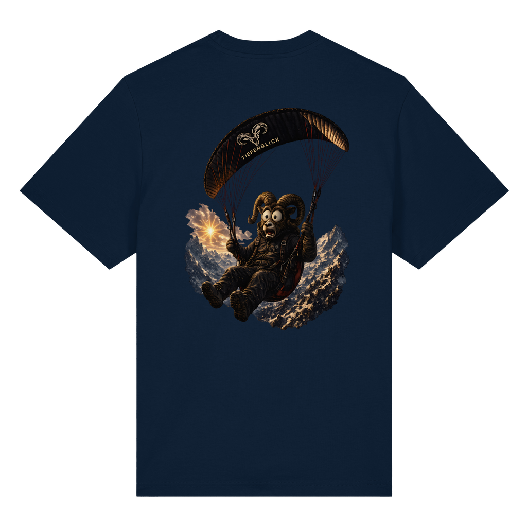 Tiefenblick Paraglider (Frau) - Organic Heavy Shirt