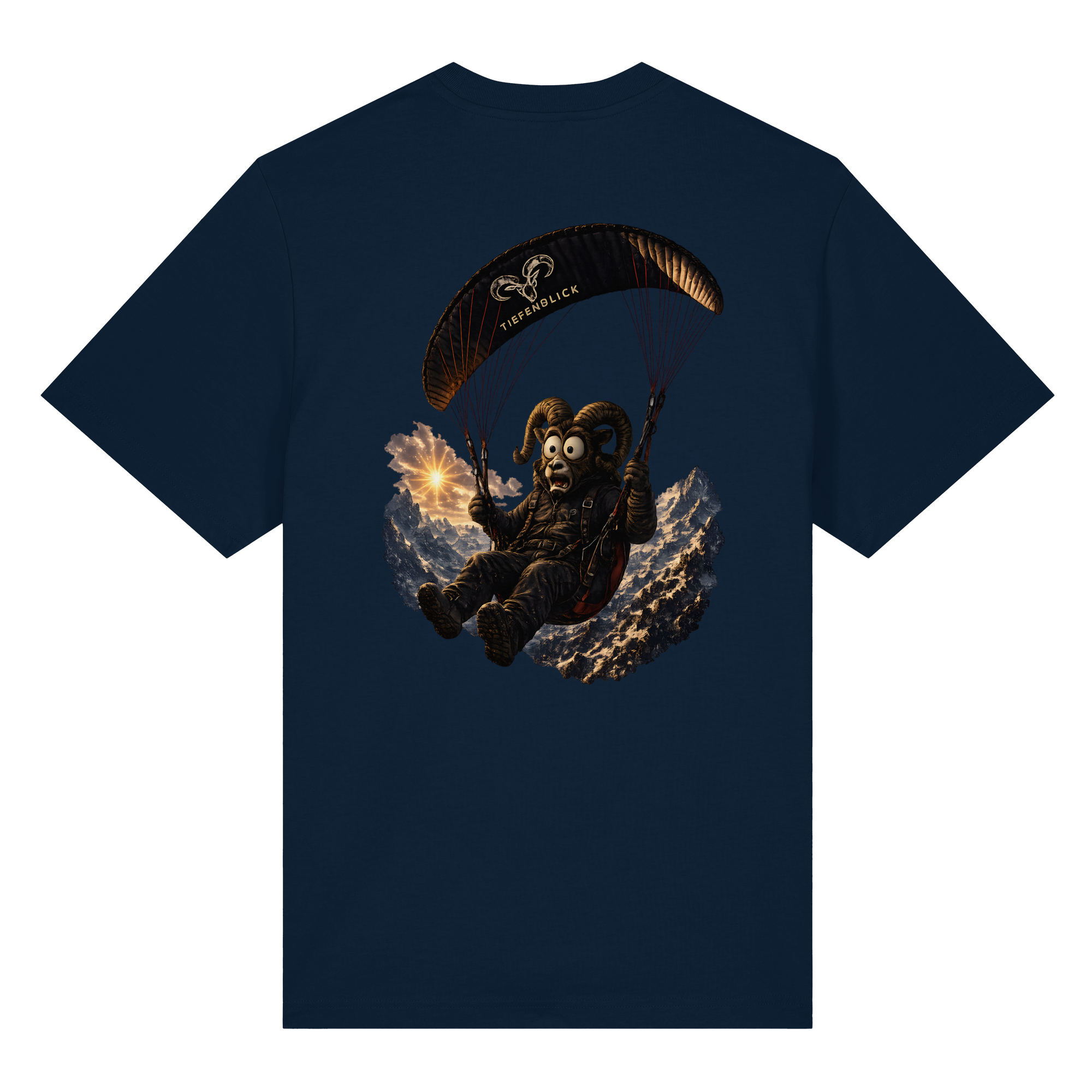 Tiefenblick Paraglider (Frau) - Organic Heavy Shirt