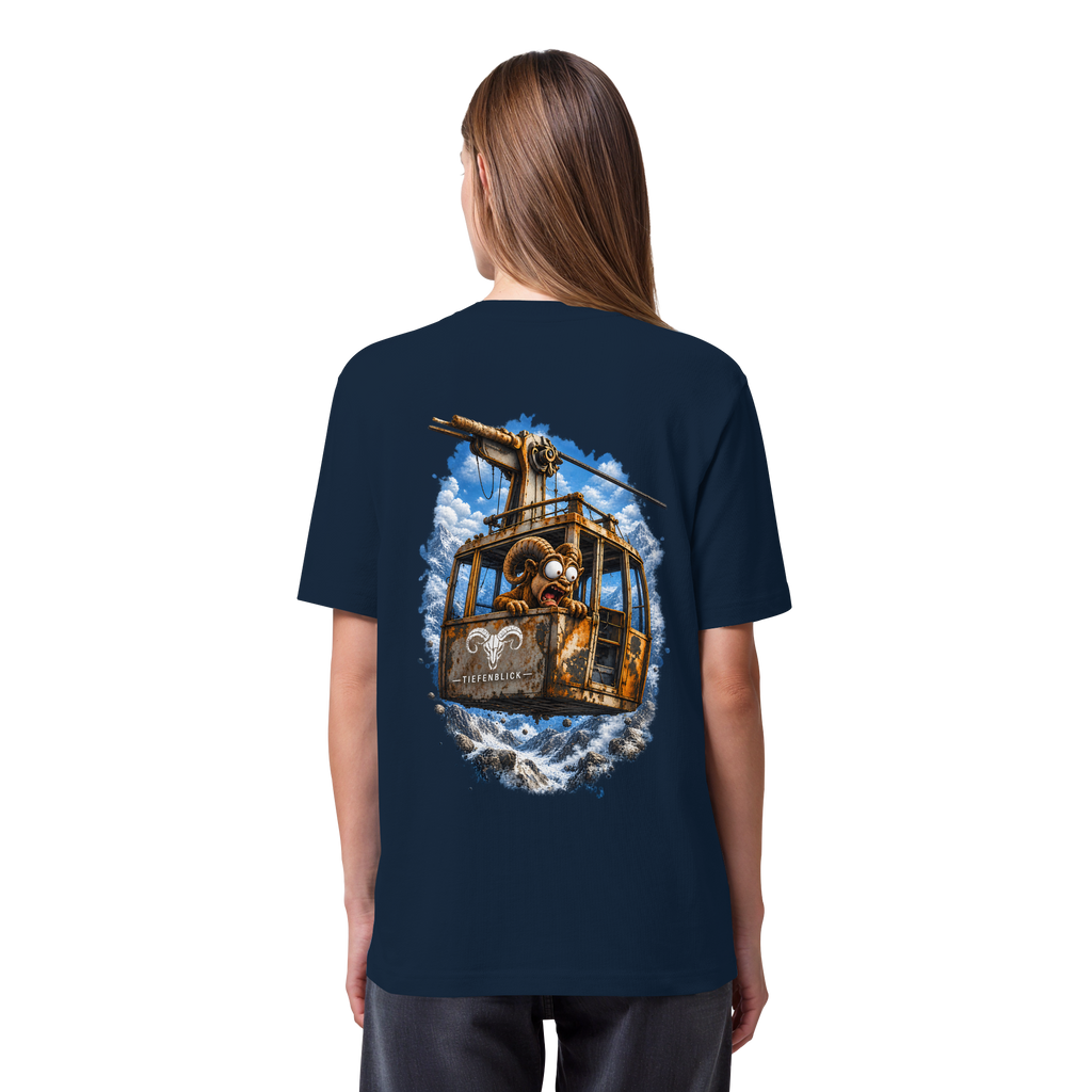 Tiefenblick Adrenalin Gondel Fun - Organic Heavy Shirt