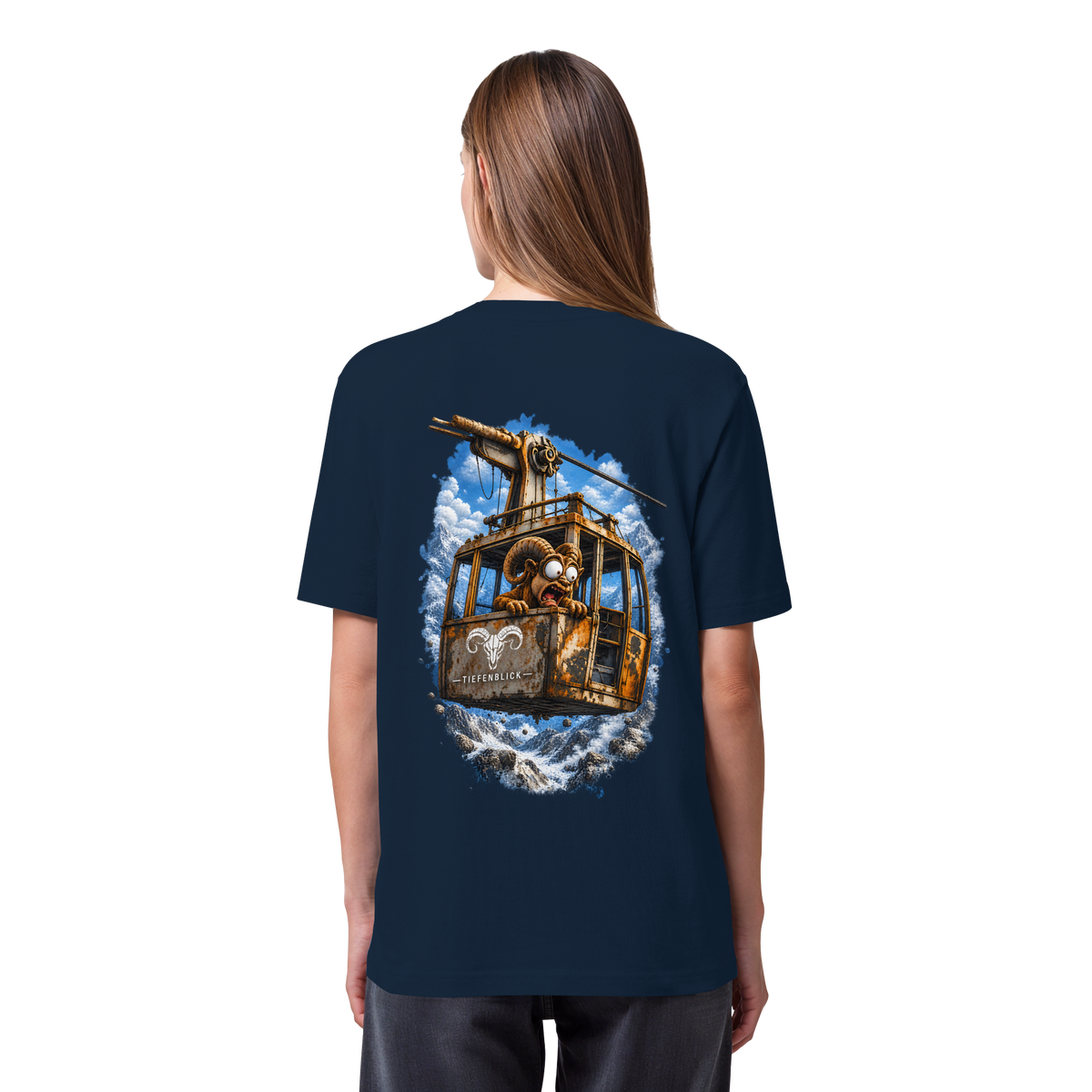 Tiefenblick Adrenalin Gondel Fun - Organic Heavy Shirt