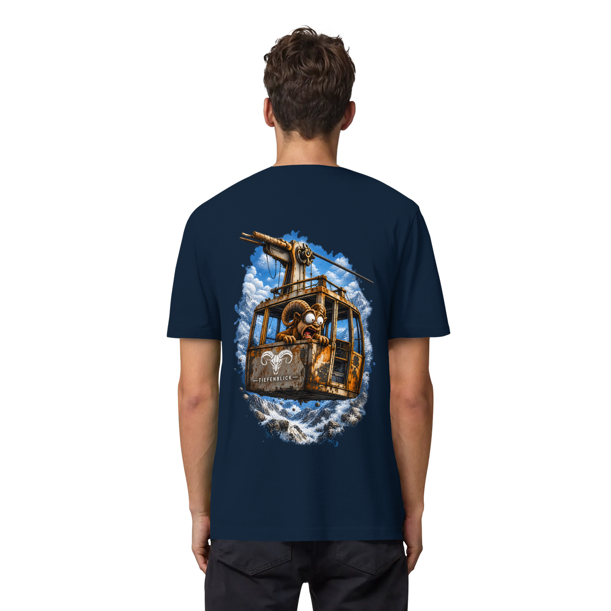 Tiefenblick Adrenalin Gondel Fun - Organic Heavy Shirt