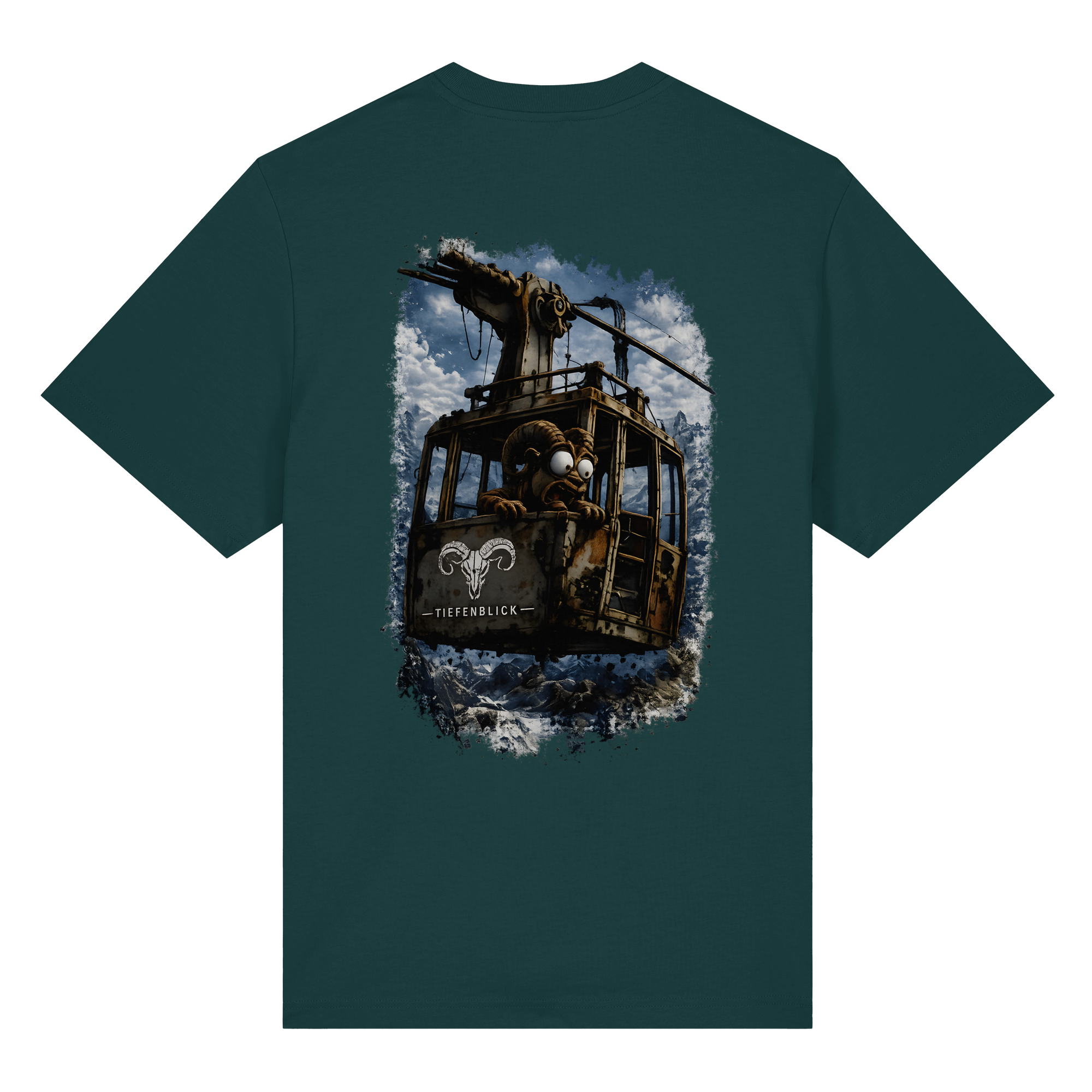Tiefenblick Gondel Adrenalin Fun  - Organic Heavy Shirt
