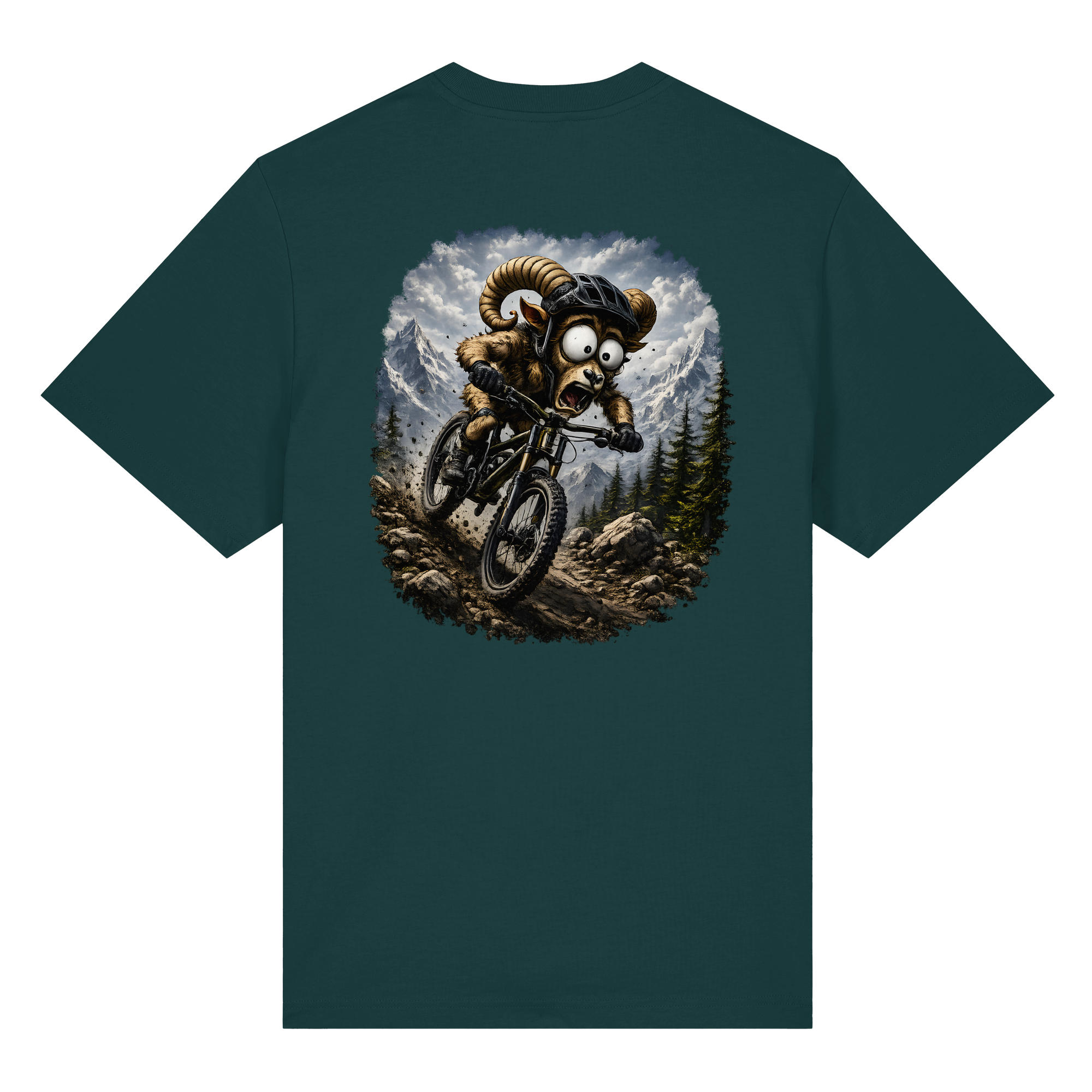 Tiefenblick Downhill - Organic Heavy Shirt
