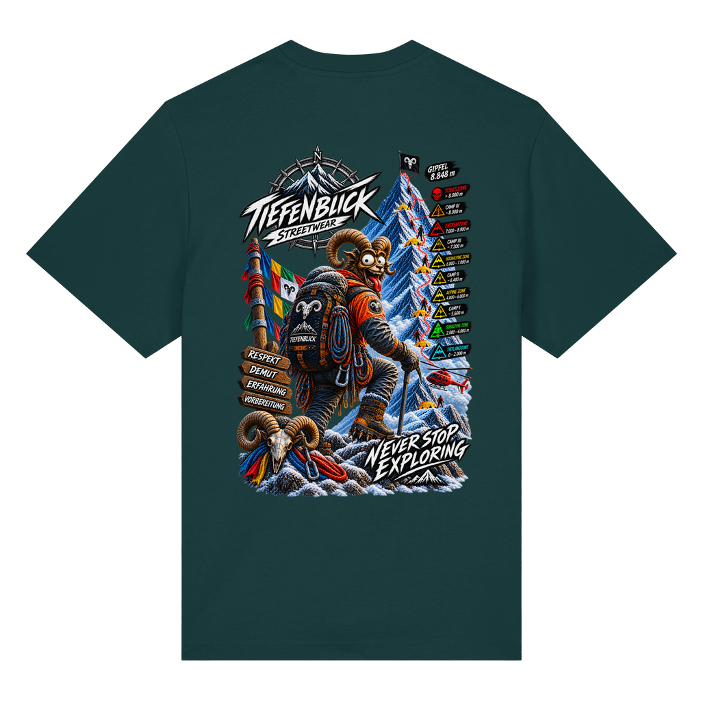 Tiefenblick Todeszone Fun - Organic Heavy Shirt