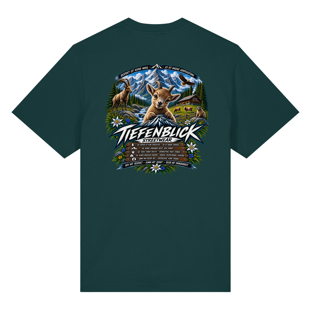 Tiefenblick Respekt Edition - Organic Heavy Shirt