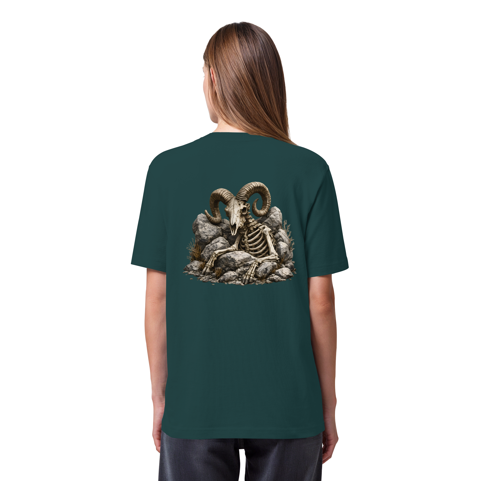 Tiefenblick Skelett Fun - Organic Heavy Shirt