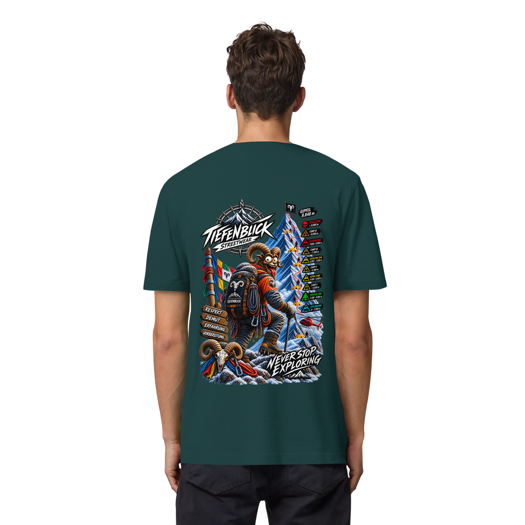Tiefenblick Todeszone Fun - Organic Heavy Shirt