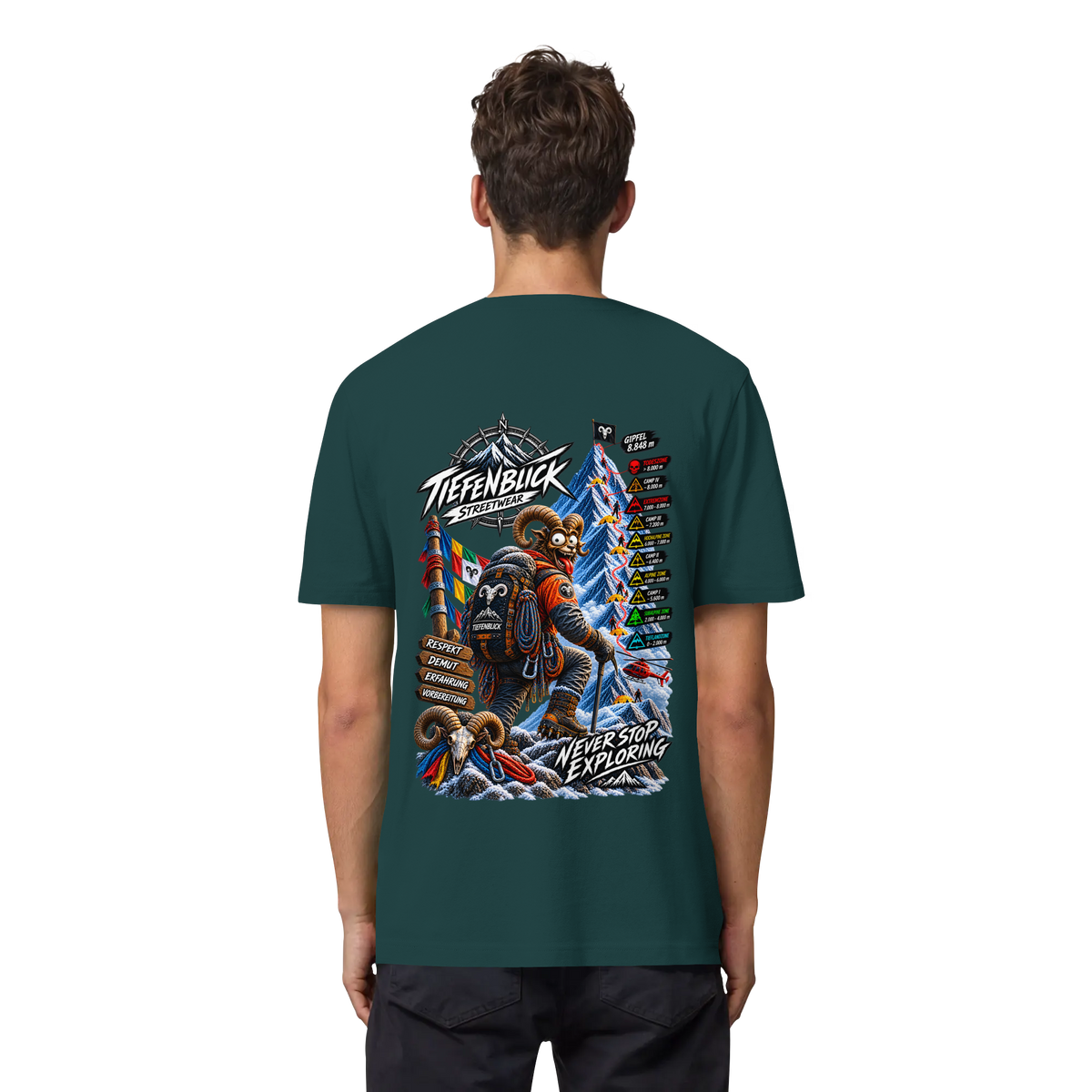 Tiefenblick Todeszone Fun - Organic Heavy Shirt