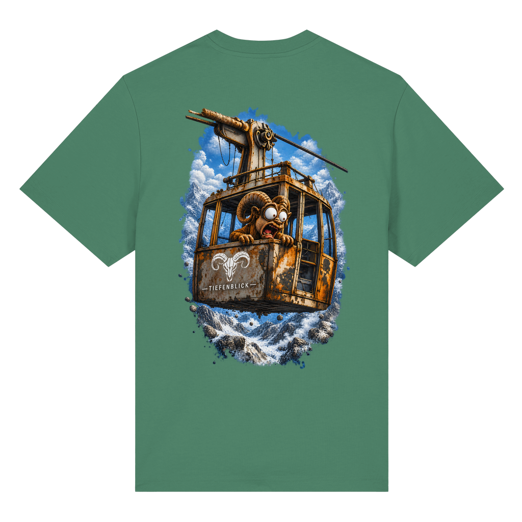 Tiefenblick Adrenalin Gondel Fun - Organic Heavy Shirt