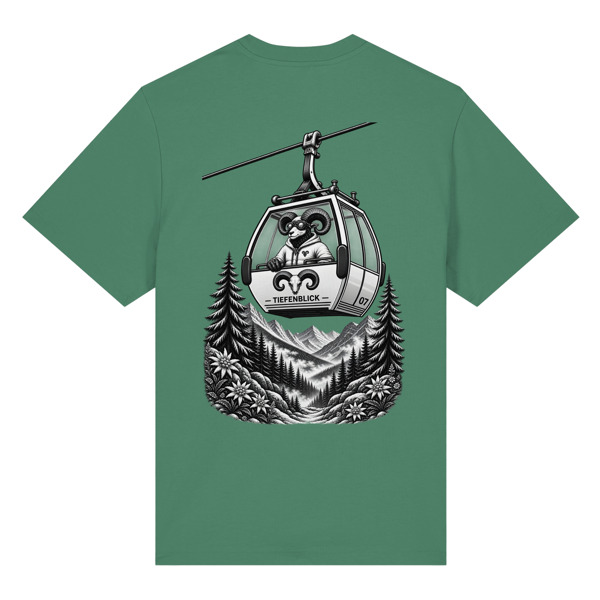 Tiefenblick Gondel Fun  - Organic Heavy Shirt