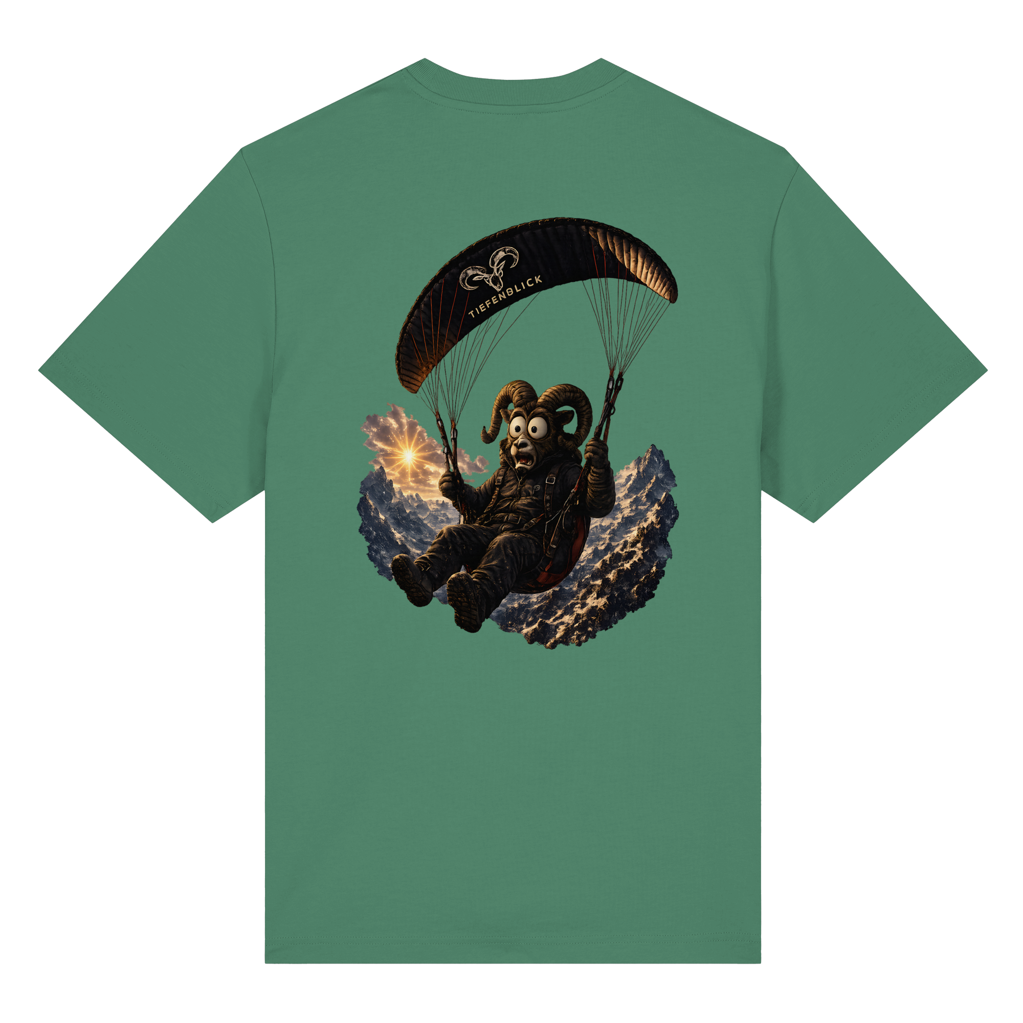 Tiefenblick Paraglider ( Mann)  - Organic Heavy Shirt