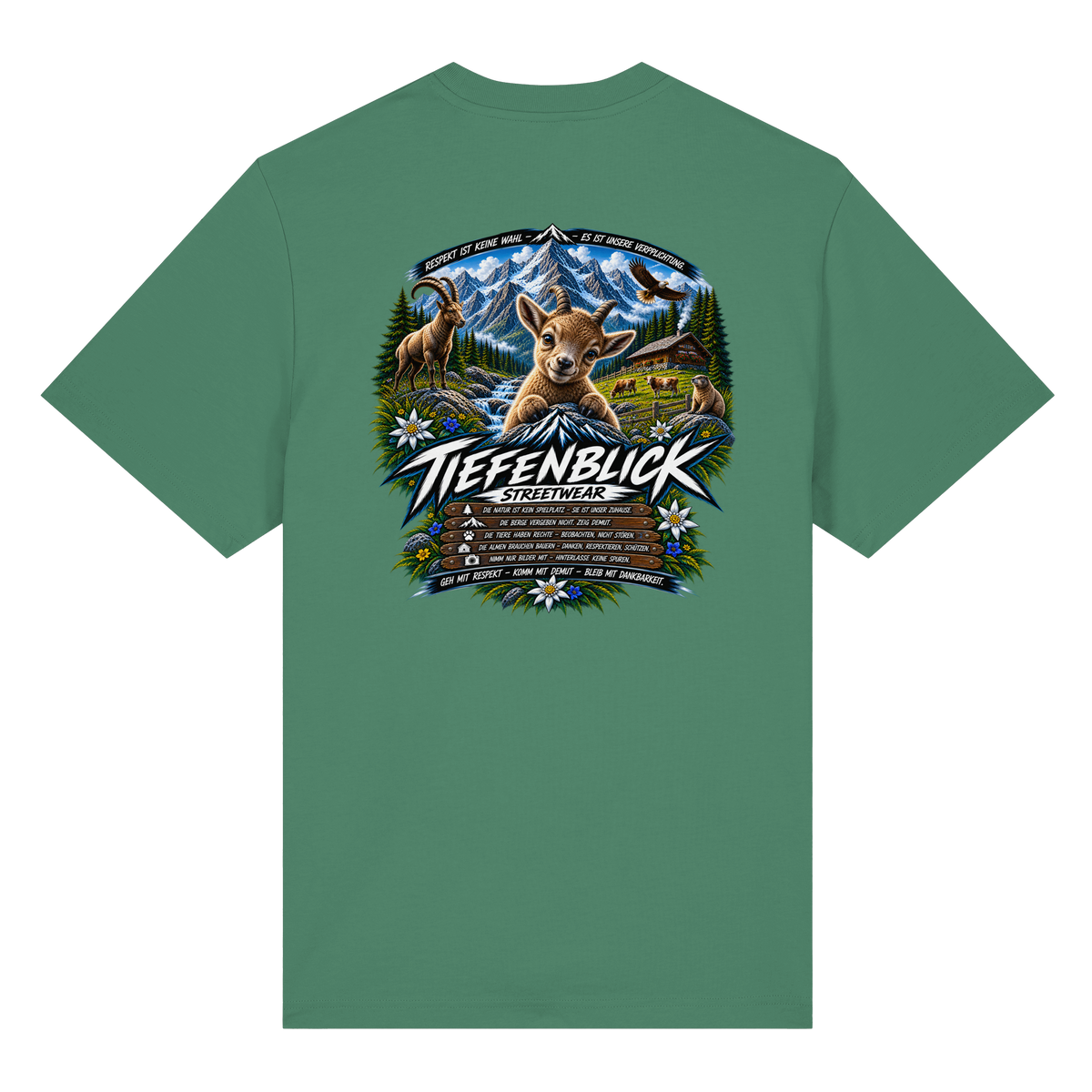 Tiefenblick Respekt Edition - Organic Heavy Shirt
