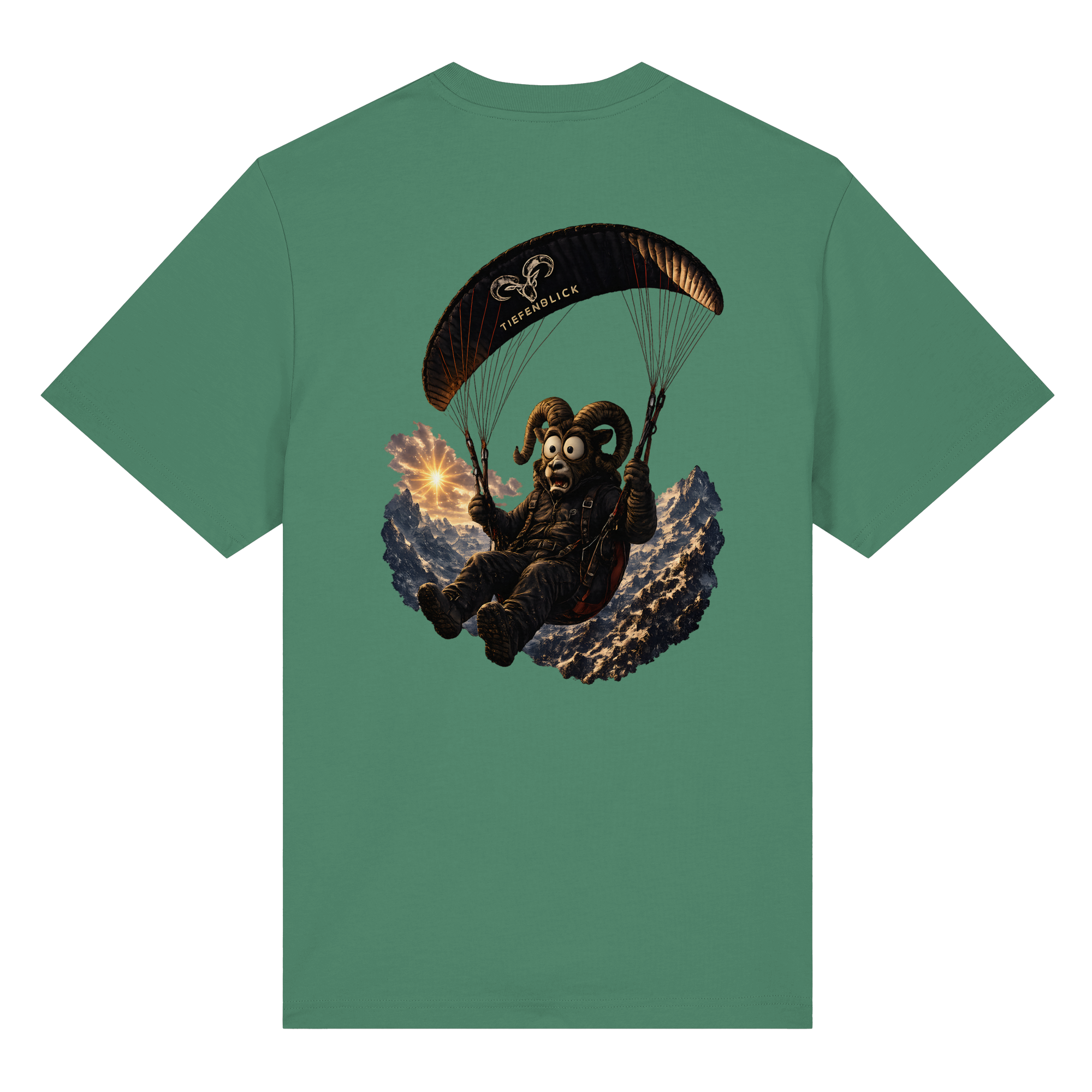 Tiefenblick Paraglider (Frau) - Organic Heavy Shirt