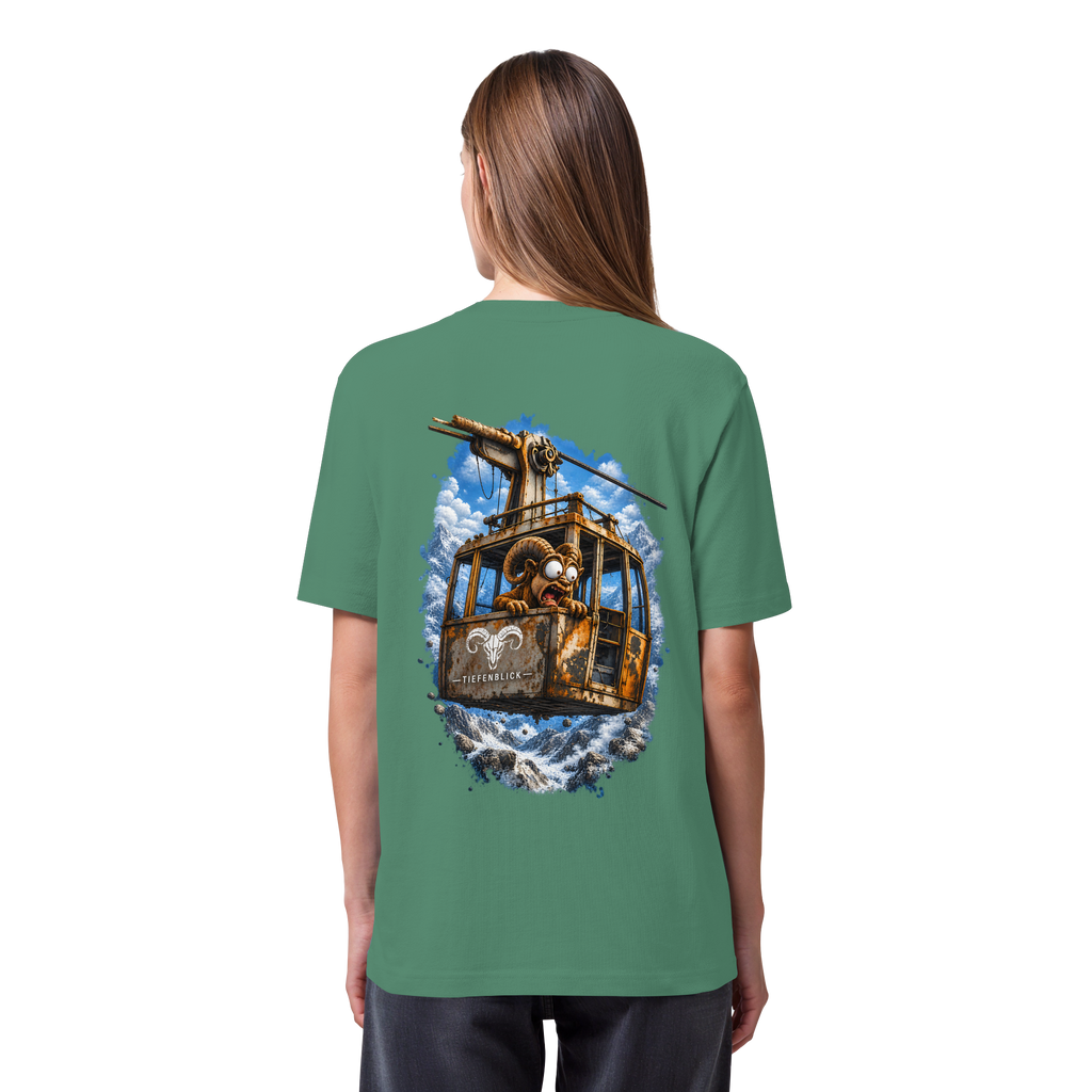 Tiefenblick Adrenalin Gondel Fun - Organic Heavy Shirt