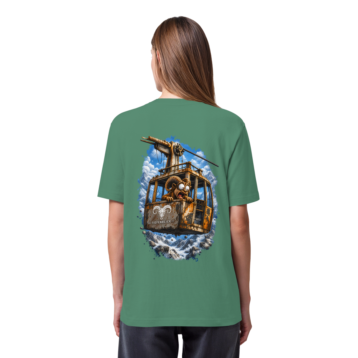 Tiefenblick Adrenalin Gondel Fun - Organic Heavy Shirt