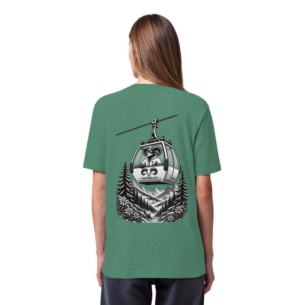 Tiefenblick Gondel Fun  - Organic Heavy Shirt