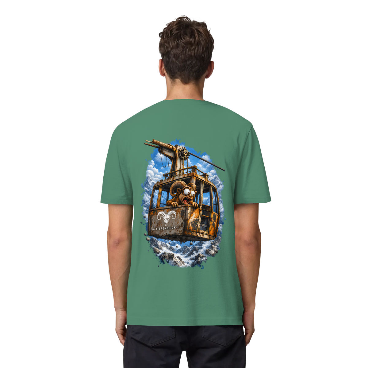 Tiefenblick Adrenalin Gondel Fun - Organic Heavy Shirt