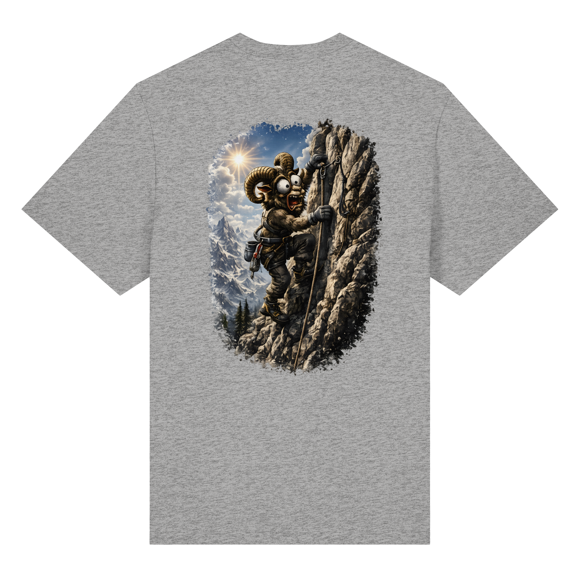 Tiefenblick T Shirt Klettern - Organic Heavy Shirt