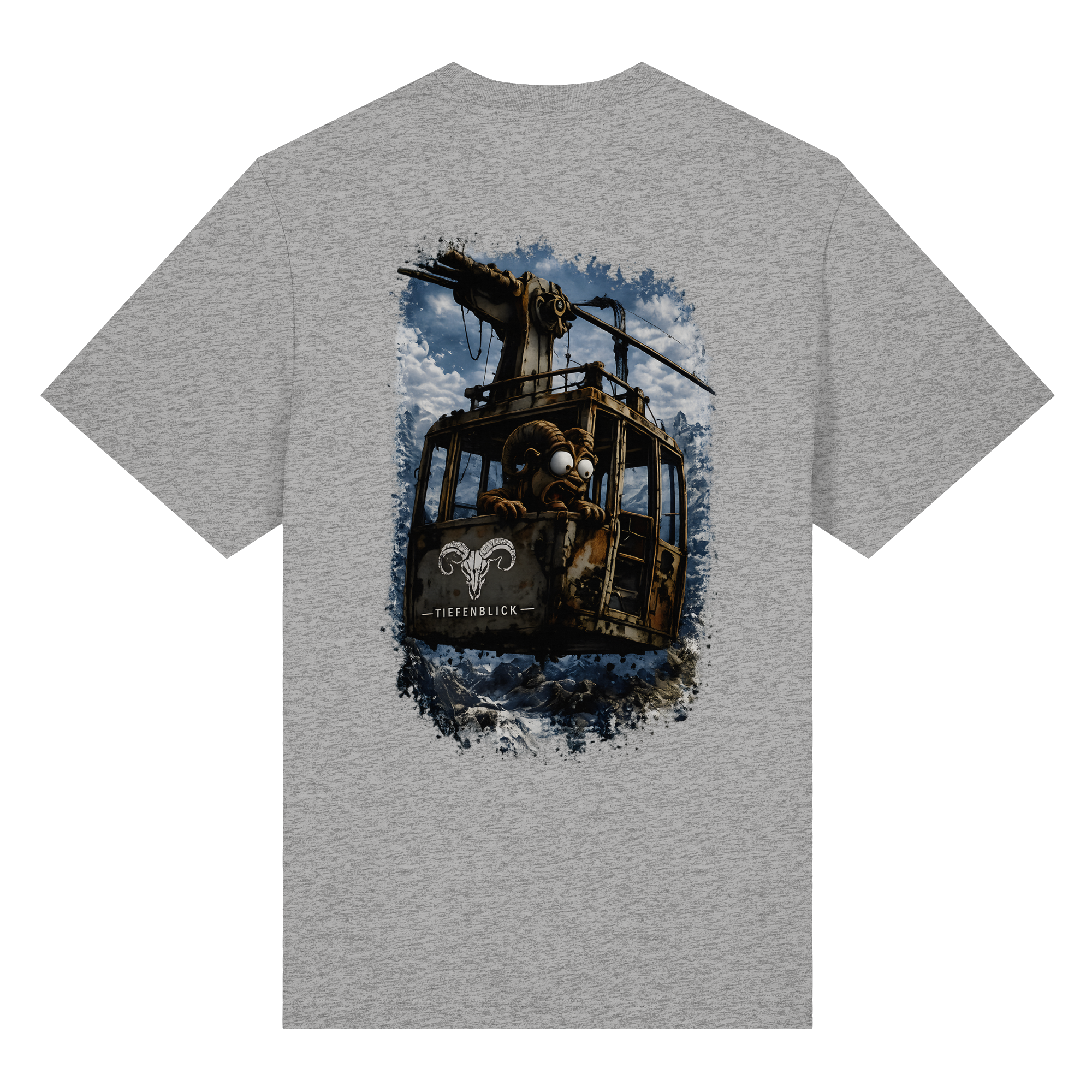 Tiefenblick Gondel Adrenalin Fun  - Organic Heavy Shirt