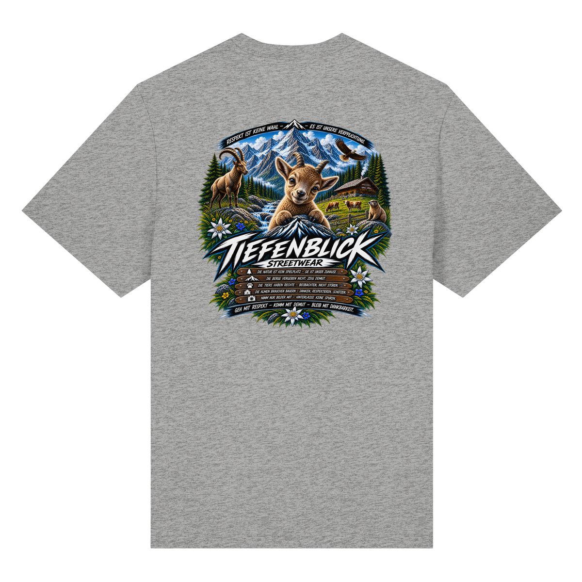 Tiefenblick Respekt Edition - Organic Heavy Shirt