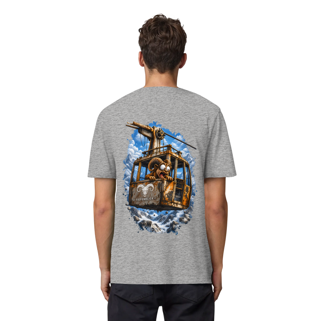 Tiefenblick Adrenalin Gondel Fun - Organic Heavy Shirt