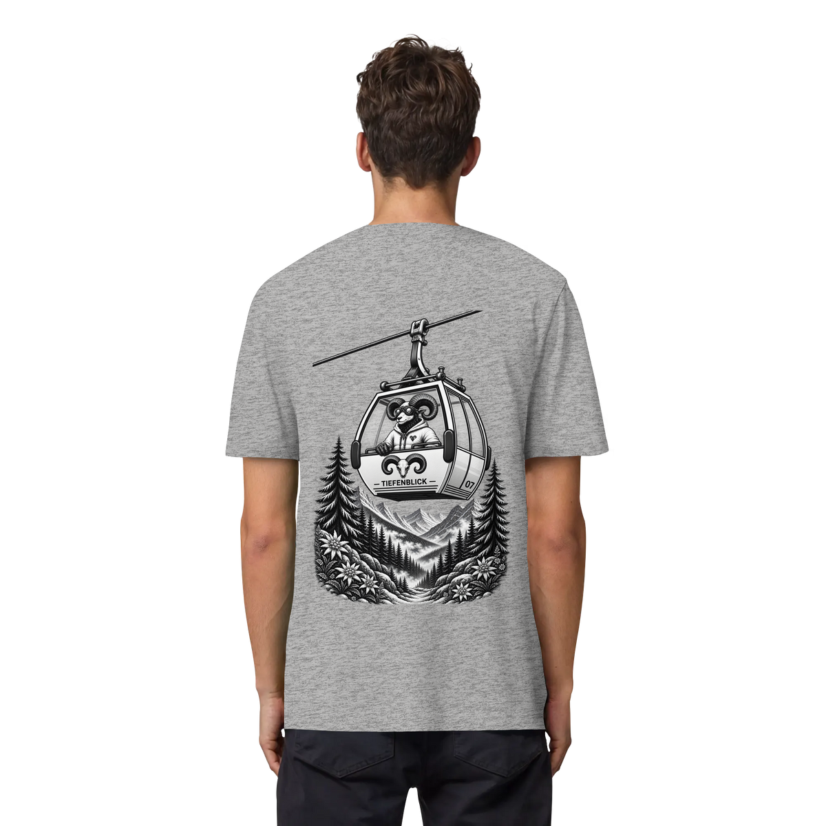 Tiefenblick Gondel Fun  - Organic Heavy Shirt