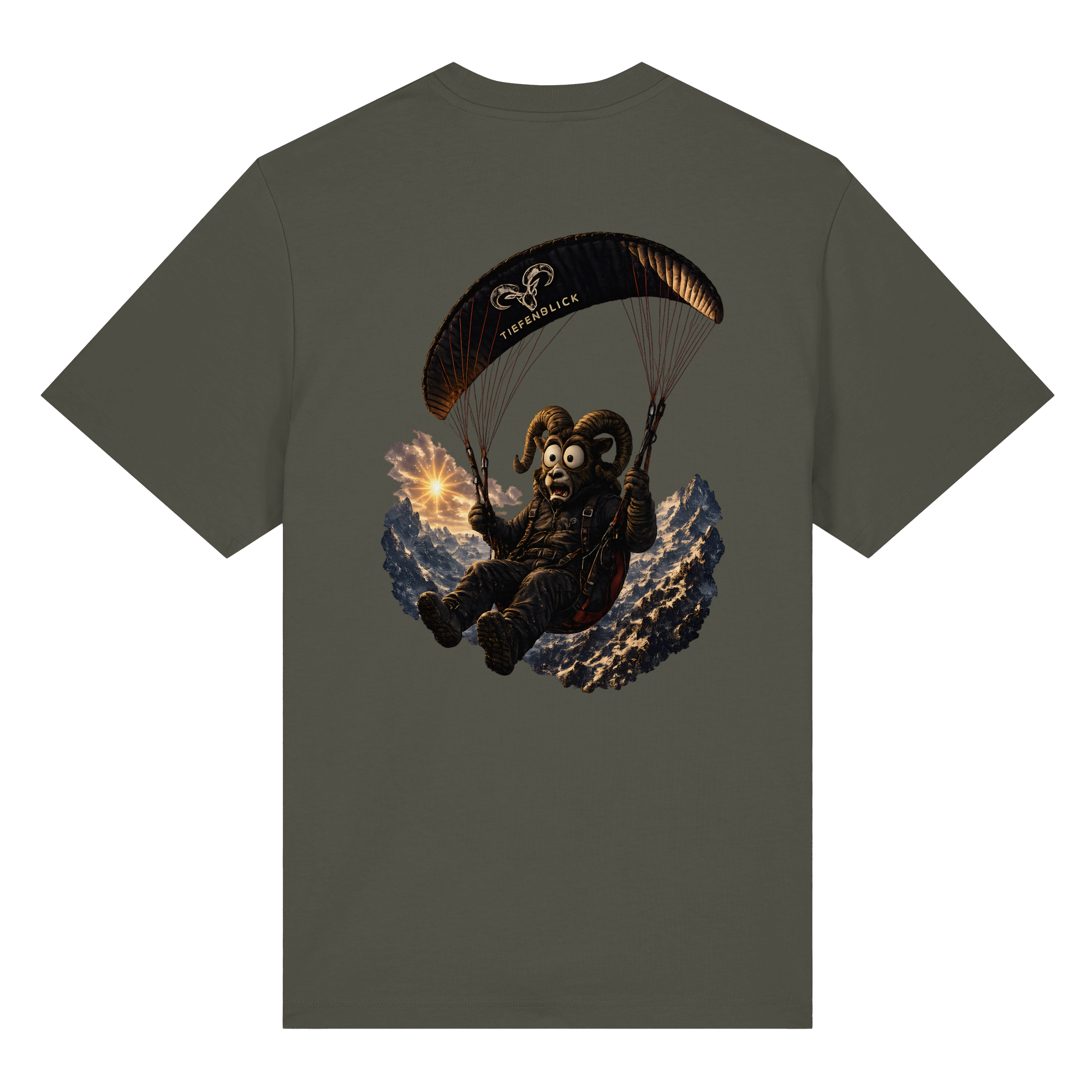 Tiefenblick Paraglider ( Mann)  - Organic Heavy Shirt