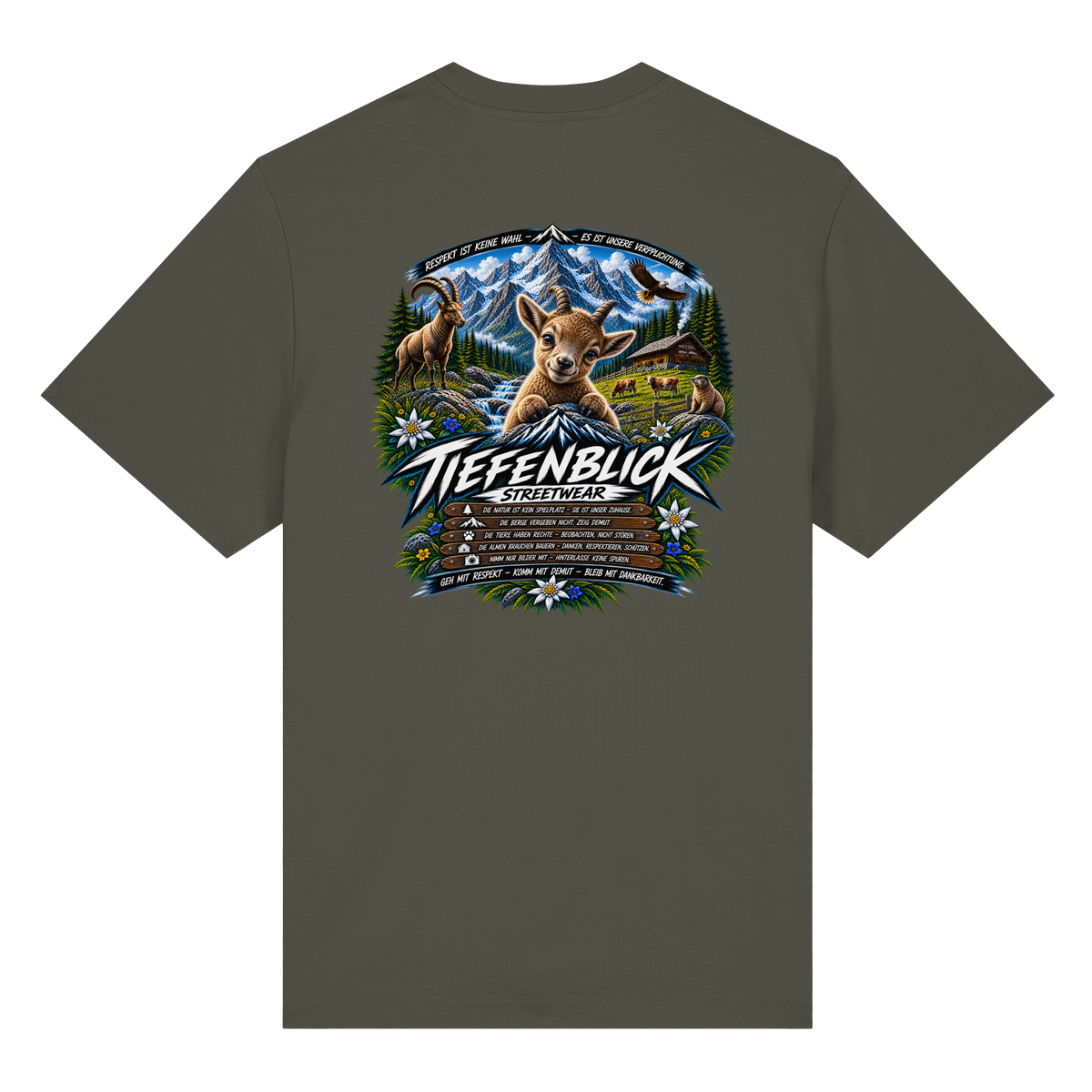 Tiefenblick Respekt Edition - Organic Heavy Shirt