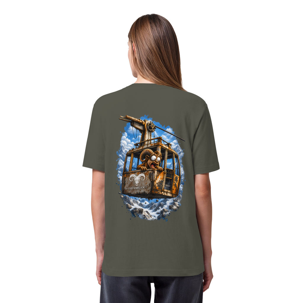 Tiefenblick Adrenalin Gondel Fun - Organic Heavy Shirt
